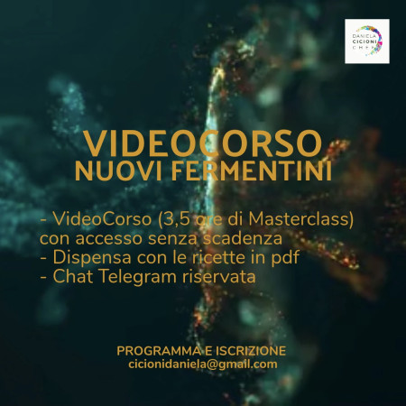 Pacchetto VideoCorso I Nuovi Fermentini € 79,00